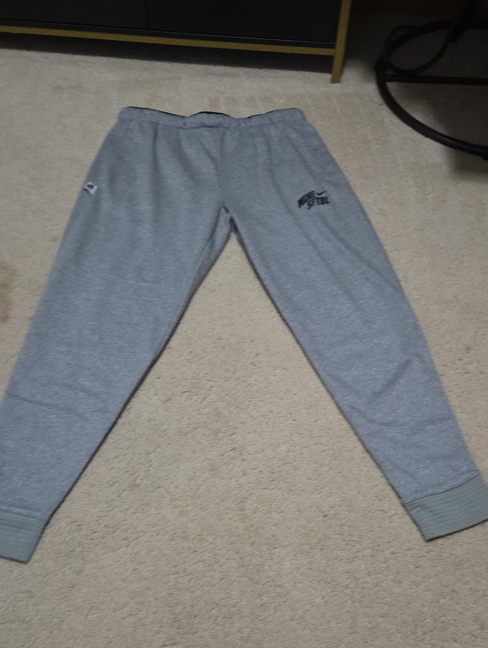 Nike Womens Softball Gray Jogger Pants - Comfortable Everyday Bottoms